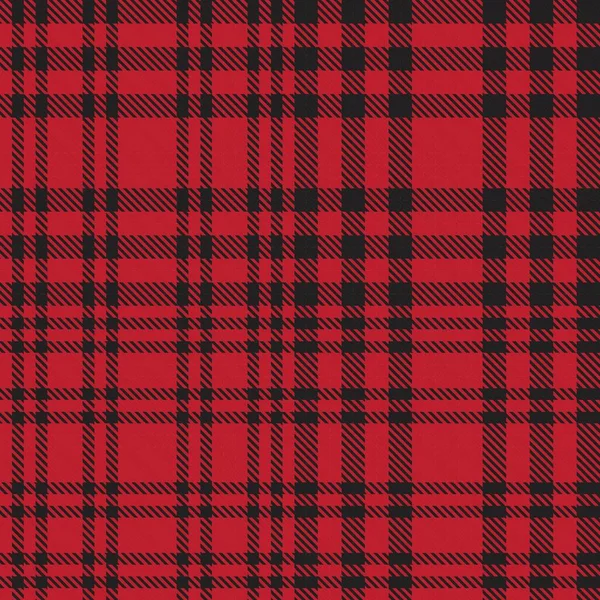 Red Glen Plaid Texturizado Padrão Sem Costura Adequado Para Têxteis — Vetor de Stock