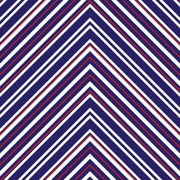 Blue Chevron Diagonal Striped Seamless Pattern Background Suitable Fashion Textiles — Stock Vector