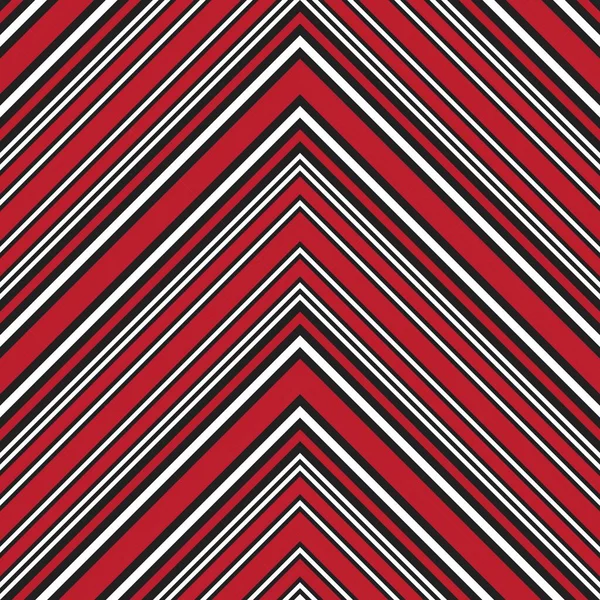 Rosso Chevron Diagonale Strisce Senza Cuciture Modello Sfondo Adatto Tessuti — Vettoriale Stock