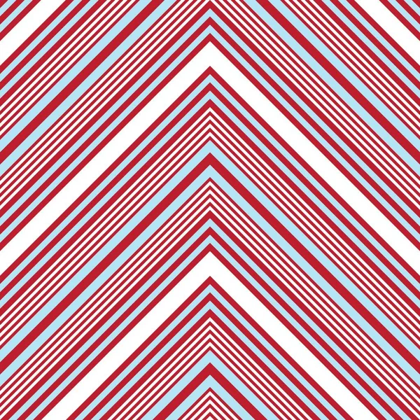 Red Chevron Diagonal Striped Seamless Pattern Background Suitable Fashion Textiles — Stock Vector