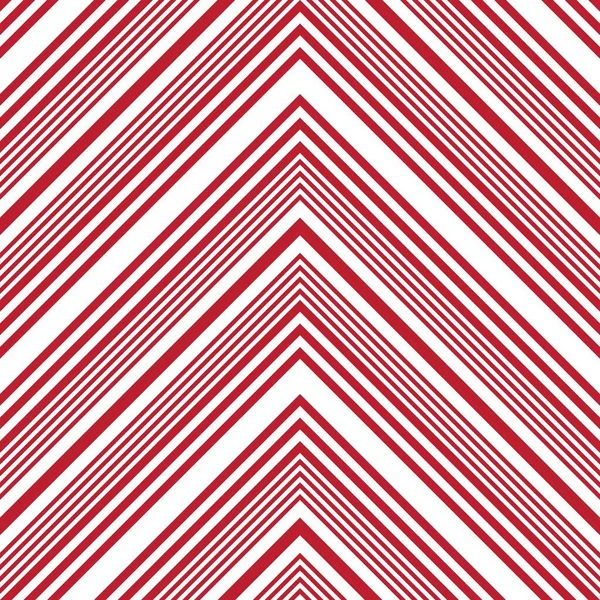 Fondo Patrón Sin Costura Rayas Diagonales Chevron Rojo Adecuado Para — Vector de stock