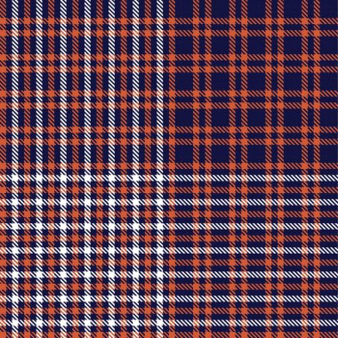 Turuncu Glen Ekose desenli, moda tekstil ve grafikleri için uygun.