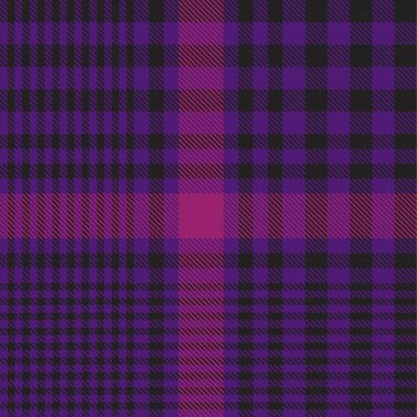 Mor Glen Ekose desenli, moda tekstil ve grafikleri için uygun.