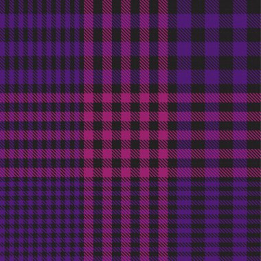 Mor Glen Ekose desenli, moda tekstil ve grafikleri için uygun.