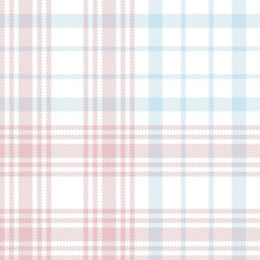 Pembe Glen Ekose desenli moda tekstil ve grafikleri için uygun kusursuz desen