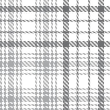 Beyaz Glen Ekose desenli, moda tekstil ve grafikleri için uygun.