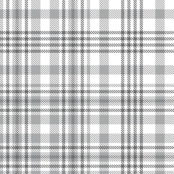 White Glen Plaid Υφές Χωρίς Ραφή Μοτίβο Κατάλληλο Για Υφάσματα — Διανυσματικό Αρχείο