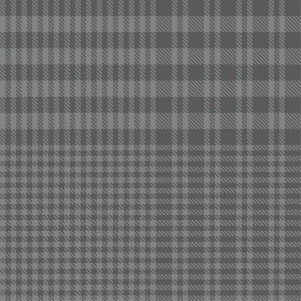 Patrón Sin Costura Texturizado Gris Glen Plaid Adecuado Para Textiles — Vector de stock