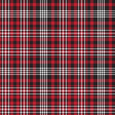 Kırmızı Glen Ekose desenli, moda tekstil ve grafikleri için uygun.