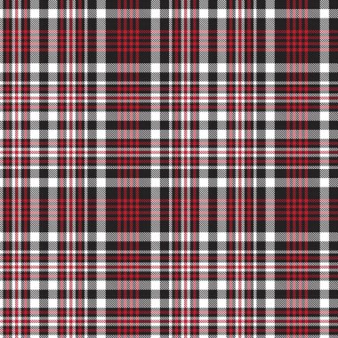 Kırmızı Glen Ekose desenli, moda tekstil ve grafikleri için uygun.