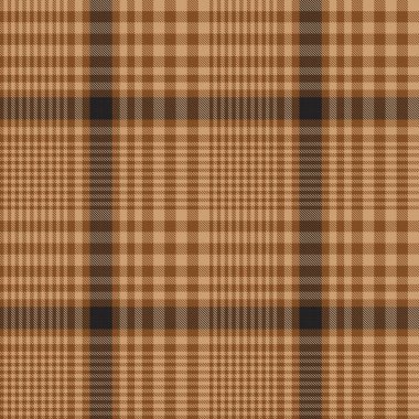 Kahverengi Glen Ekose desenli, moda tekstil ve grafikleri için uygun.