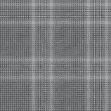 Gri Glen Ekose desenli, moda tekstil ve grafikleri için uygun.