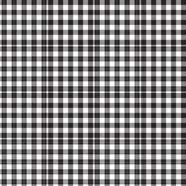 Siyah ve Beyaz Glen Ekose desenli, moda tekstil ve grafikleri için uygun.