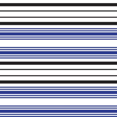 Moda tekstil ve grafikleri için uygun mavi yatay çizgili dikişsiz arkaplan