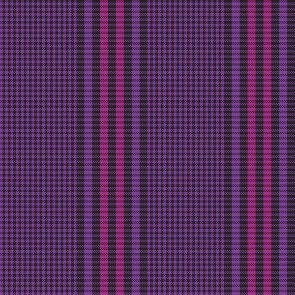 Purple Glen Plaid Texturovaný Bezešvý Vzor Vhodný Pro Módní Textil — Stockový vektor