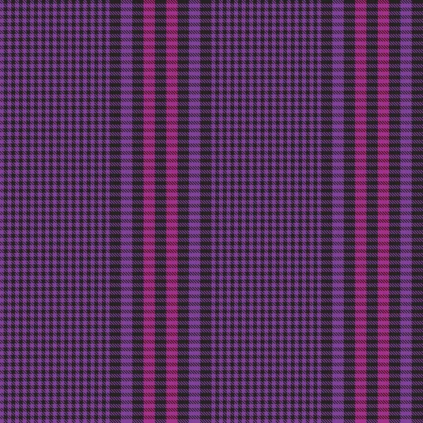 Patrón Sin Costura Texturizado Cuadros Purple Glen Adecuado Para Textiles — Vector de stock