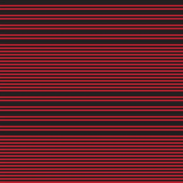 Fondo Patrón Inconsútil Rayado Horizontal Rojo Adecuado Para Textiles Moda — Archivo Imágenes Vectoriales