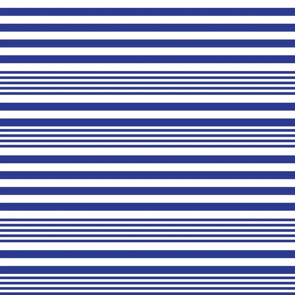 Blue Horizontal Gestreifte Nahtlose Muster Hintergrund Geeignet Für Modetextilien Grafiken — Stockvektor