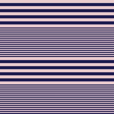 Moda tekstili ve grafikleri için uygun pembe ve denizci çizgili kusursuz desen.