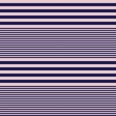 Moda tekstili ve grafikleri için uygun pembe ve denizci çizgili kusursuz desen.