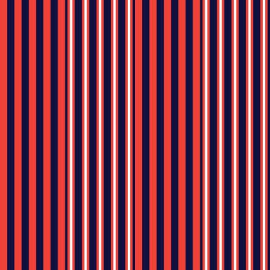 Moda tekstil ve grafikleri için uygun turuncu dikey çizgili dikişsiz arkaplan