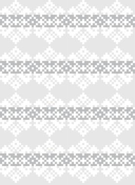 Moda tekstil, örgü ve grafikleri için beyaz Noel panayırı desenli arka plan