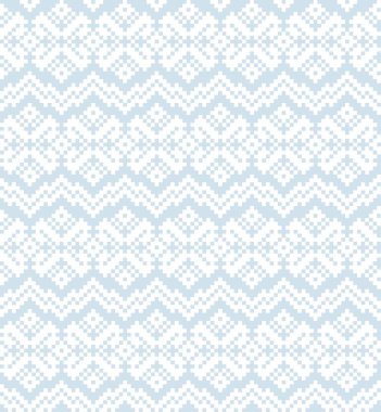 Moda tekstil, örgü ve grafikleri için Gökyüzü Mavisi Noel festivali şablonu