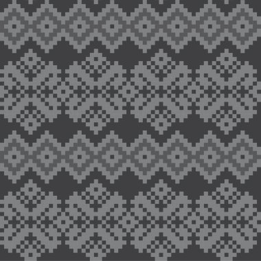 Moda tekstil, örgü ve grafikleri için gri Noel panayır desenli arka plan