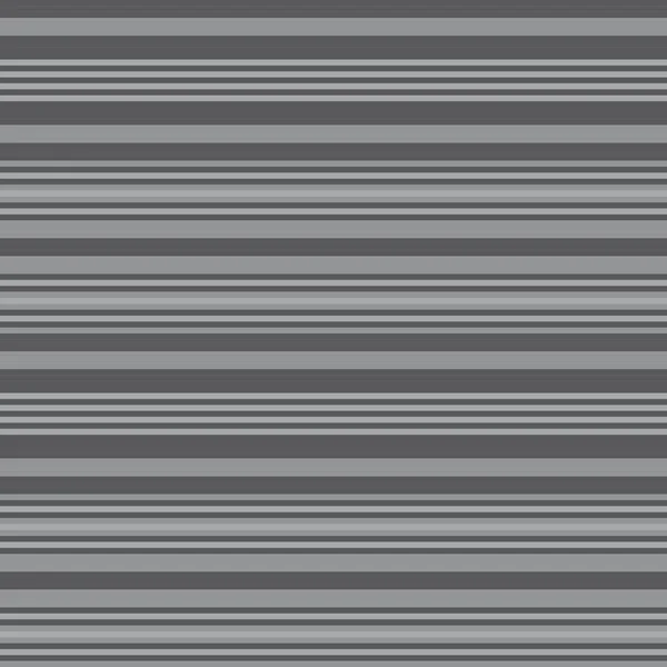 Gris Horizontal Rayado Sin Costuras Patrón Fondo Adecuado Para Textiles — Archivo Imágenes Vectoriales