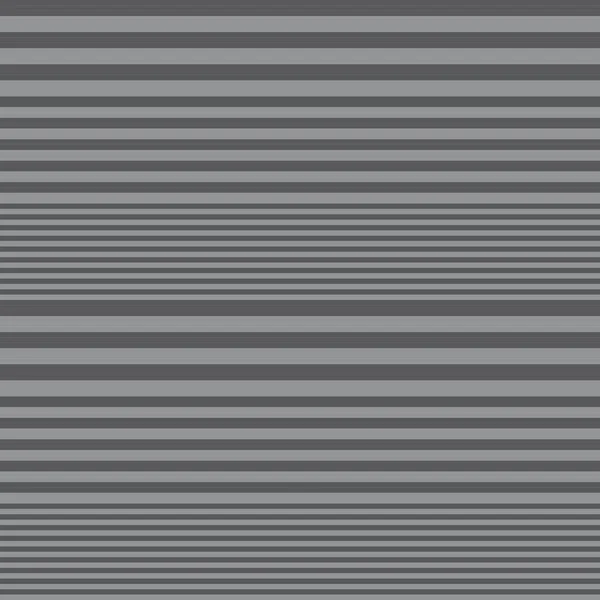 Gris Horizontal Rayado Sin Costuras Patrón Fondo Adecuado Para Textiles — Vector de stock