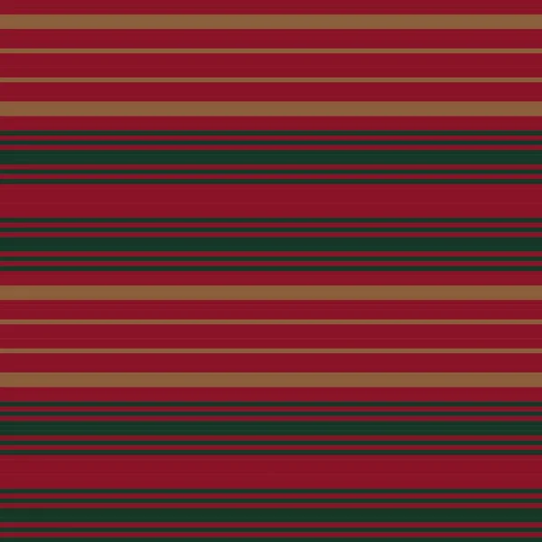 Christmas Horizontal Striped Seamless Pattern Background 그래픽 — 스톡 벡터