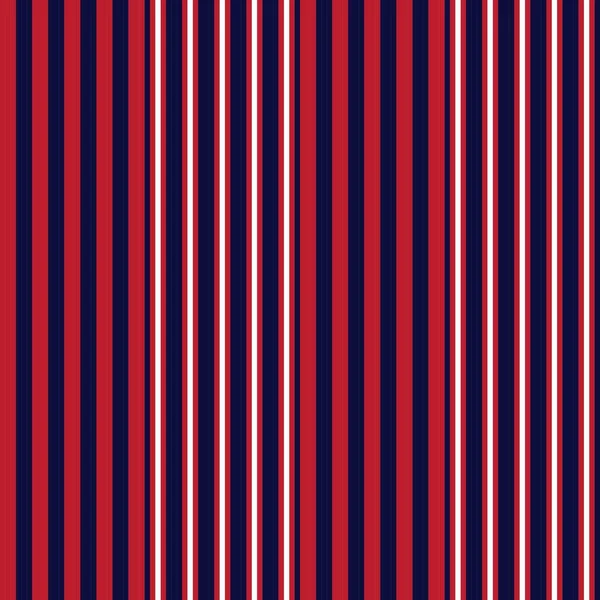 Red Blue Vertical Striped Seamless Pattern Background Suitable Fashion Textiles — Stock Vector