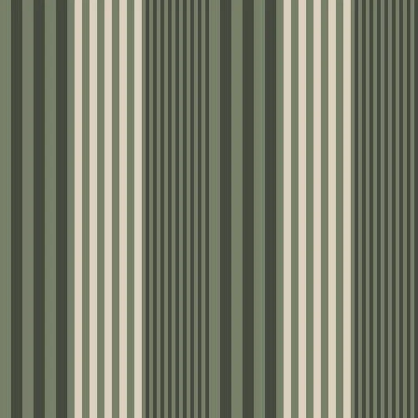 Grön Vertikal Randig Sömlös Mönster Bakgrund Lämplig För Mode Textilier — Stock vektor
