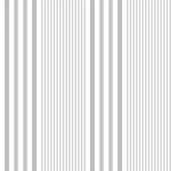 White Vertical Striped Seamless Pattern Background Suitable Fashion Textiles Graphics — Stock Vector