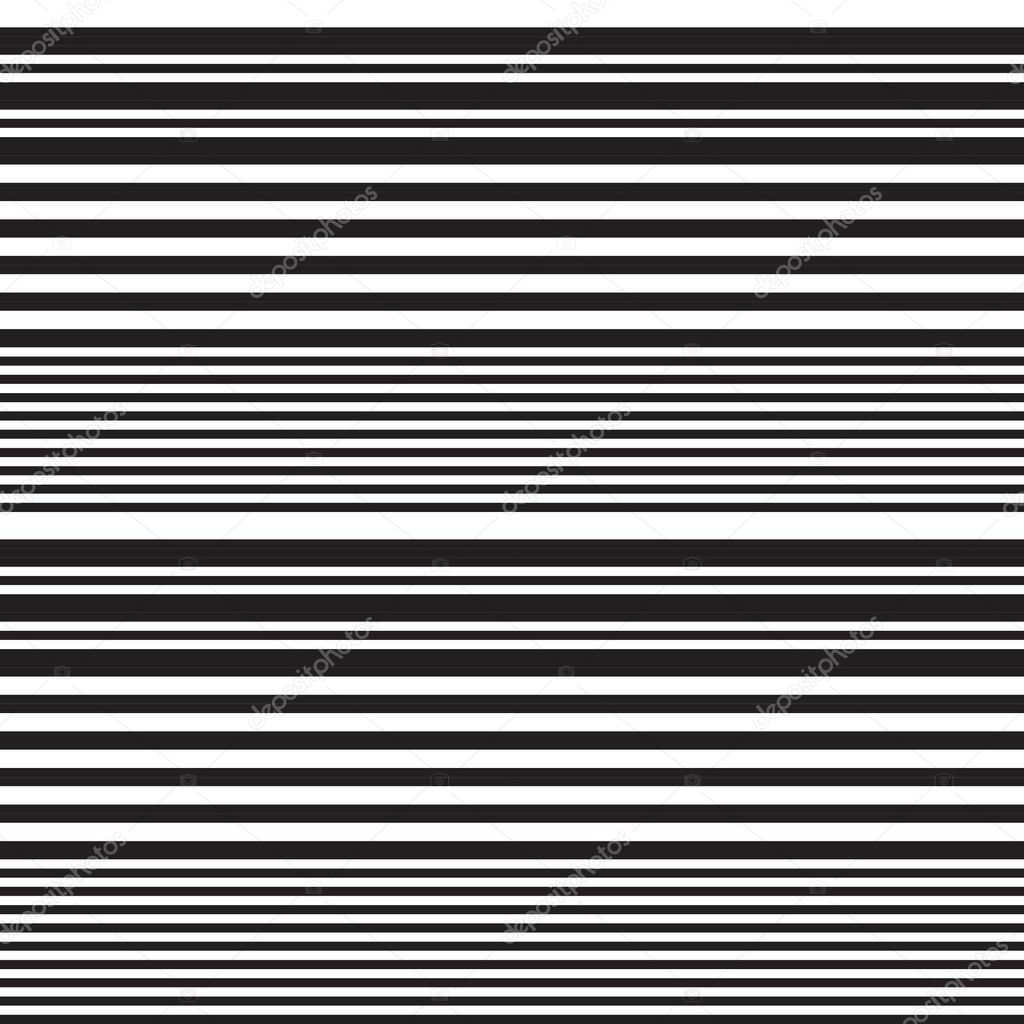 Black and white Horizontal striped seamless pattern background suitable for fashion textiles, graphics