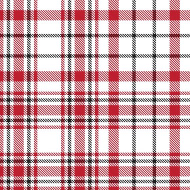 Kırmızı Glen Ekose desenli, moda tekstil ve grafikleri için uygun.