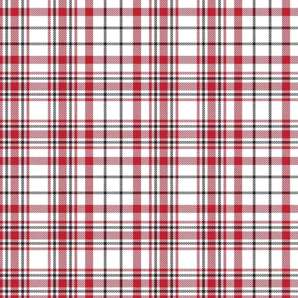 Red Glen Plaid Texture Modello Senza Cuciture Adatto Tessuti Moda — Vettoriale Stock