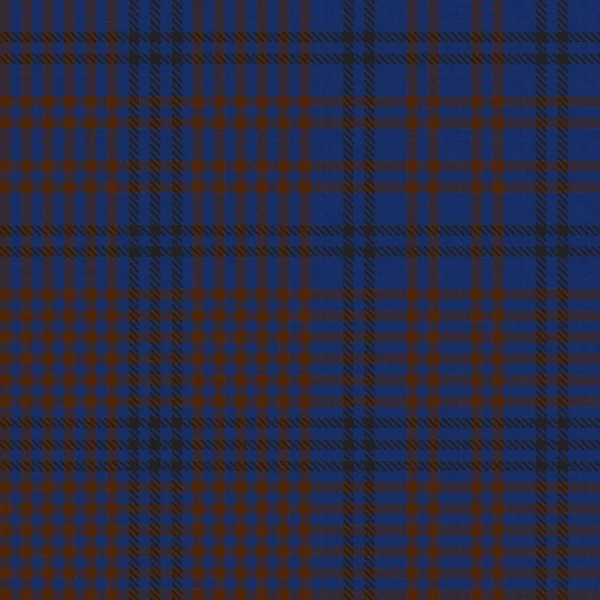 Blue Glen Plaid Textuur Naadloos Patroon Geschikt Voor Mode Textiel — Stockvector