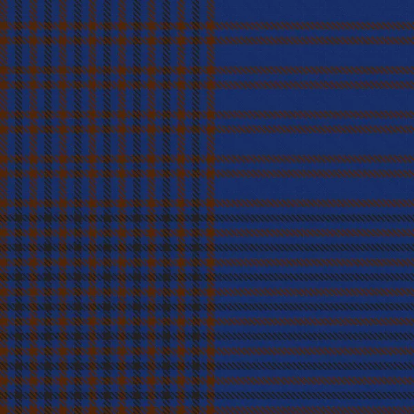 Blue Glen Plaid Textuur Naadloos Patroon Geschikt Voor Mode Textiel — Stockvector