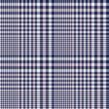 Pembe denizci Glen Ekose desenli moda tekstil ve grafikleri için uygun.