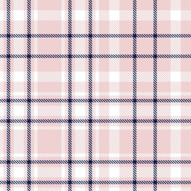 Pembe denizci Glen Ekose desenli moda tekstil ve grafikleri için uygun.