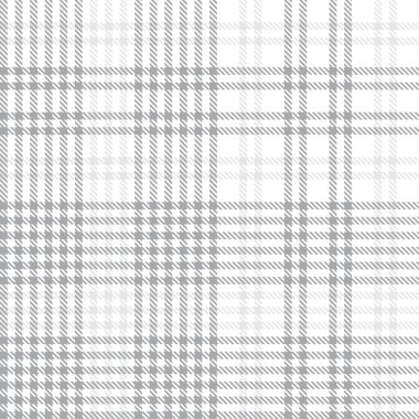 Beyaz Glen Ekose desenli, moda tekstil ve grafikleri için uygun.