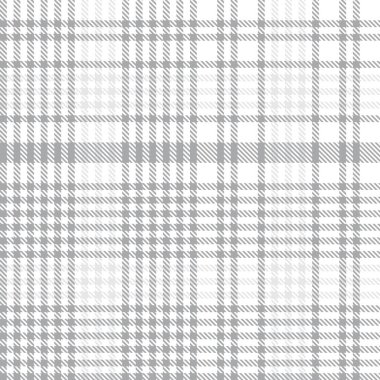 Beyaz Glen Ekose desenli, moda tekstil ve grafikleri için uygun.