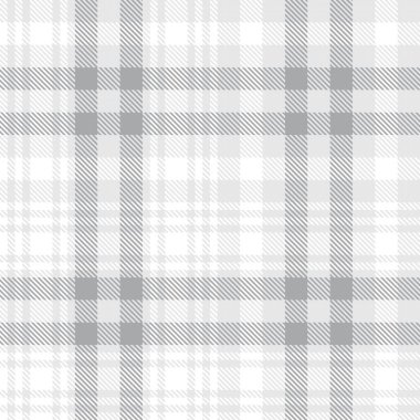 Beyaz Glen Ekose desenli, moda tekstil ve grafikleri için uygun.