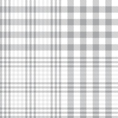 Beyaz Glen Ekose desenli, moda tekstil ve grafikleri için uygun.