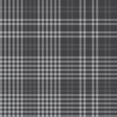 Gri Glen Ekose desenli, moda tekstil ve grafikleri için uygun.