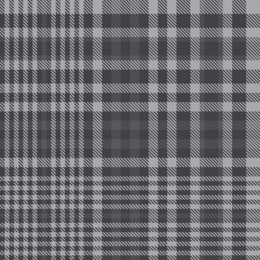 Gri Glen Ekose desenli, moda tekstil ve grafikleri için uygun.