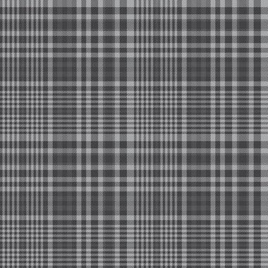 Gri Glen Ekose desenli, moda tekstil ve grafikleri için uygun.