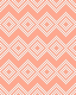 Moda tekstil, örgü ve grafikler için turuncu Noel panayırı desenli arka plan