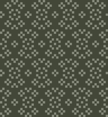 Moda tekstil, örgü ve grafikleri için yeşil Noel panayırı desenli arka plan